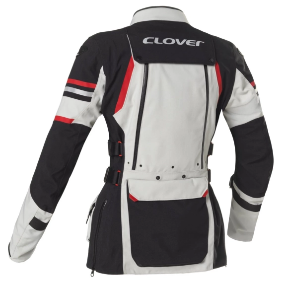 Clover Laminator-2 WP MC Jakke Dame Sort/Grå