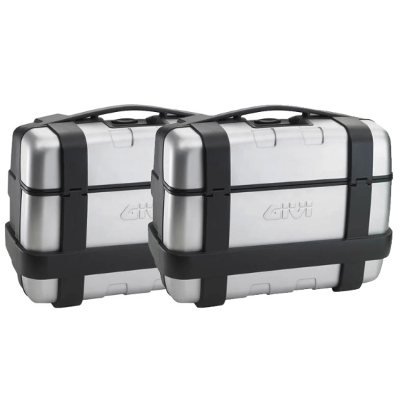 2 givi trekker sidevesker 33 liter med ekstra låse