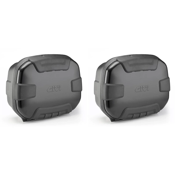 Givi Trekker sideveske / toppboks 35 ltr. SORTE (PAR)