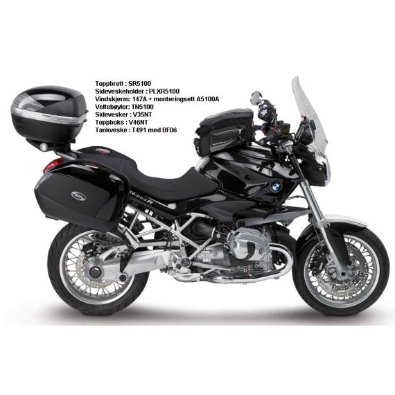 Givi VINDSKJERM BMW R1200-1250R