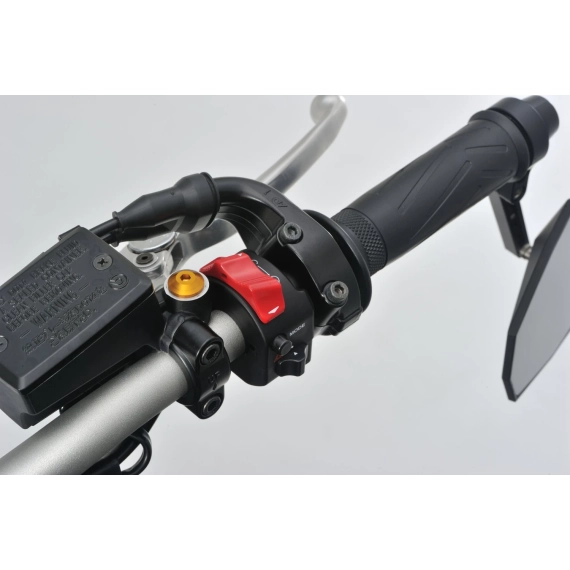 MIRROR THREAD PLUG BOLT - LEFT - M10 x P1,25 - GOLD