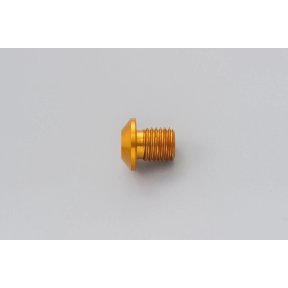 MIRROR THREAD PLUG BOLT - LEFT - M10 x P1,25 - GOLD