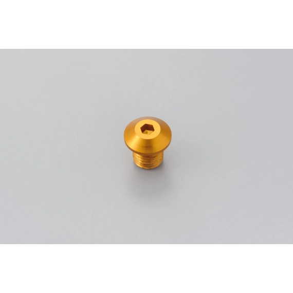 MIRROR THREAD PLUG BOLT - RIGHT - M10 x P1,25 - GOLD
