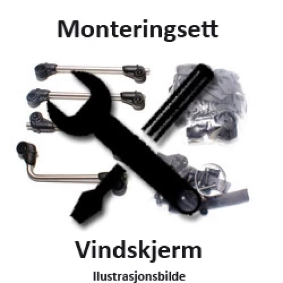 Monteringsett vindskjerm BMWR1200R