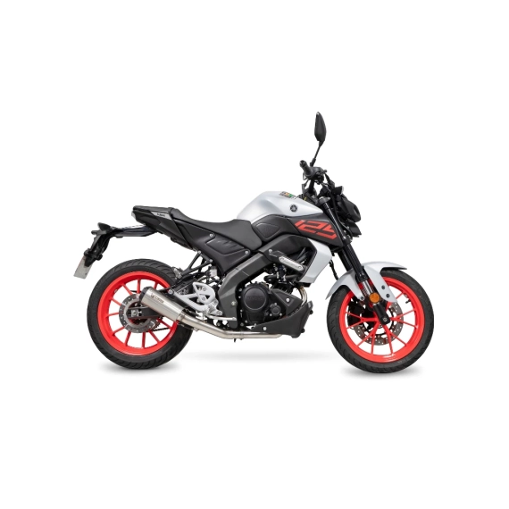 Scorpion Red Power.Eksosanlegg Rustfritt.MT125