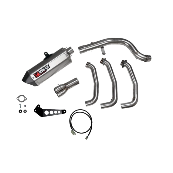 Scorpion Serket Parallel. Potte i rustfritt stÃ¥l Komplett anlegg