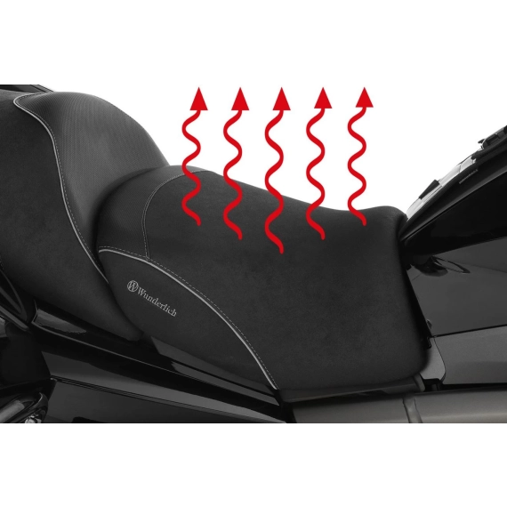 Wunderlich AKTIVKOMFORT rider seat with seat heating