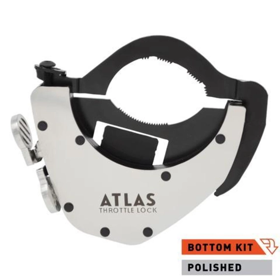 ATLAS Throttle Lock - Bottom kit polished-2