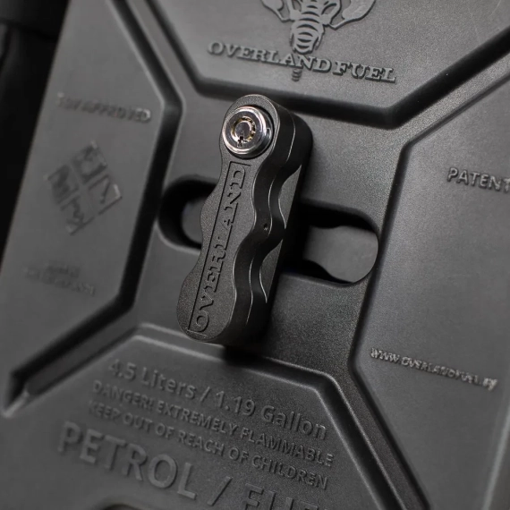 KRIEGA OVERLAND LOCKABLE MOUNT - INCLUDING LOCK - BLACK*