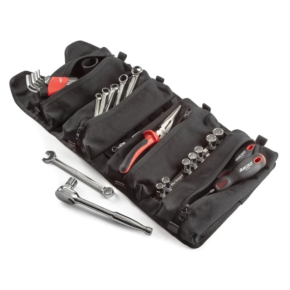 Kriega Tool Roll Roam RSD Roland Sands Sort-Brun