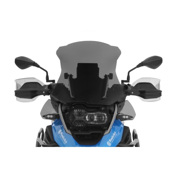Wunderlich windshield »MARATHON« with windshield reinforcement - left and right - smoked grey