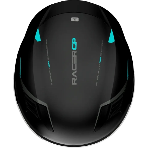 Axxis GP Racer Sort Matt MC Hjelm