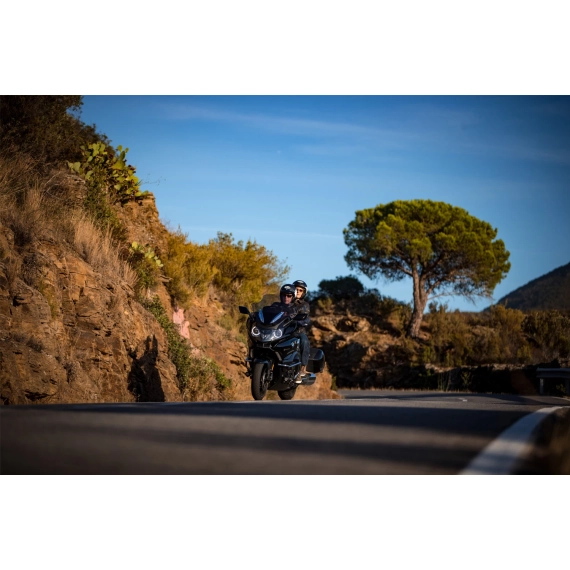 Wunderlich »MARATHON AIRVENTED« touring windshield - smoked grey