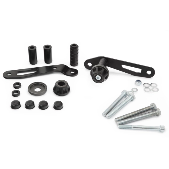 Wunderlich DOUBLESHOCK frame crash pad - black1