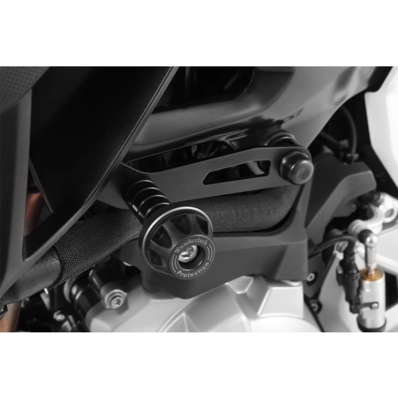 Wunderlich DOUBLESHOCK frame crash pad - black1