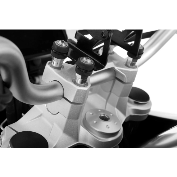 Wunderlich ERGO handlebar riser for models with BMW sat nav