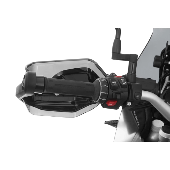 Wunderlich Hand guard extension »ERGO« - smoked grey