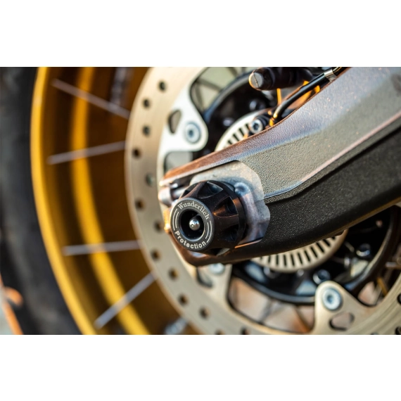 Wunderlich Protection Pads »DOUBLESHOCK« - rear - black