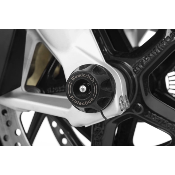 Wunderlich Protection Pads front wheel »DOUBLESHOCK« - front - black