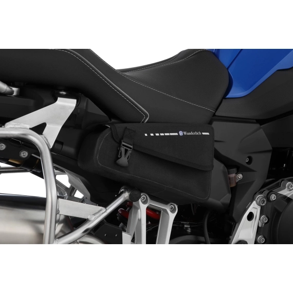 Wunderlich frame cover with side bags »DRYBAG« - black