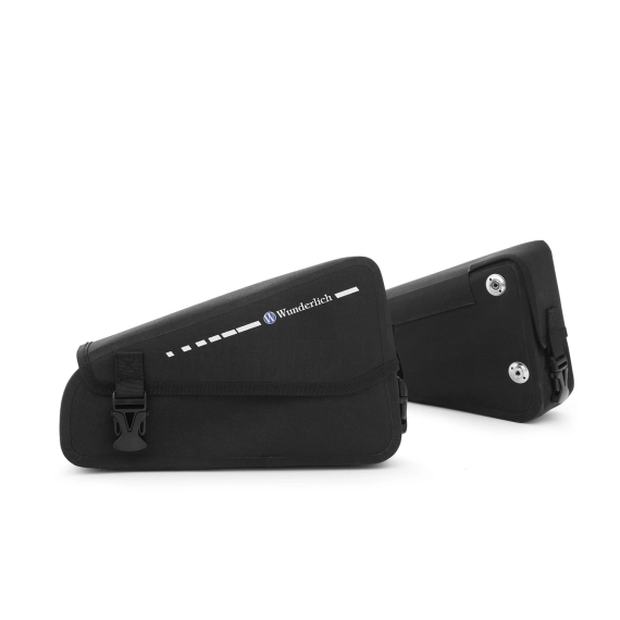 Wunderlich frame cover with side bags »DRYBAG« - black