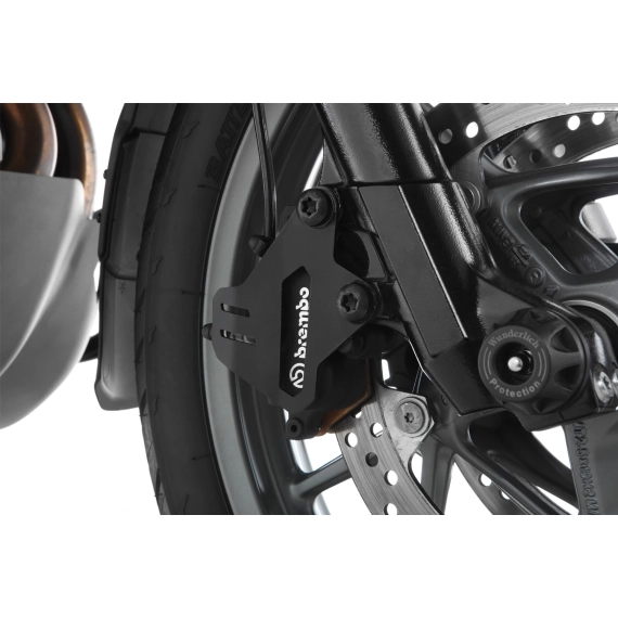 Wunderlich front brake calliper cover - black