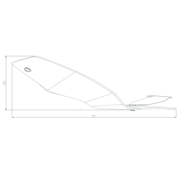 Wunderlich wind deflector »ERGO« - clear