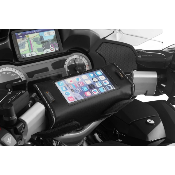 Wunderlich “BARBAG MEDIA” waterproof handlebar bag - black