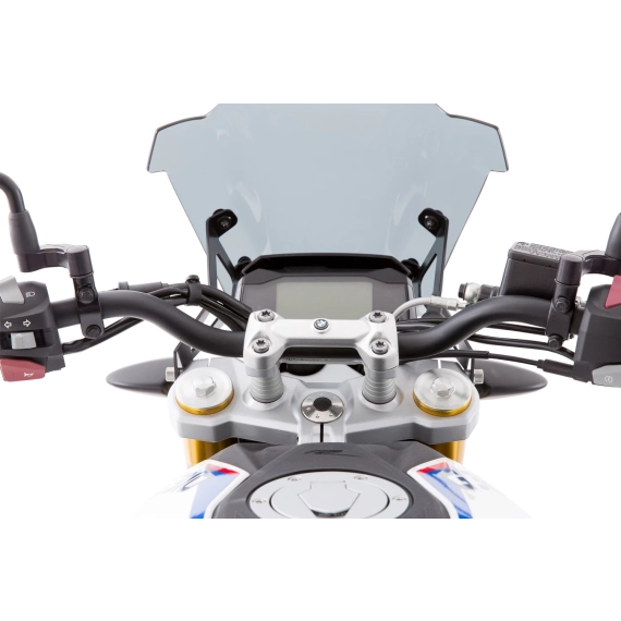 Wunderlich »ERGO« handlebar riser - 25mm - silver