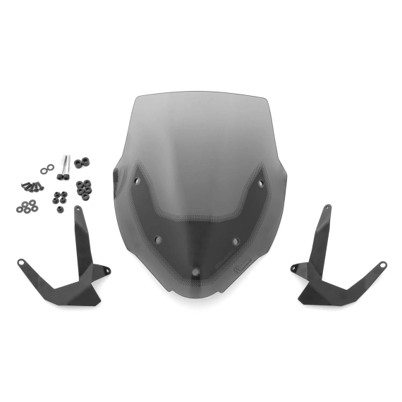 Wunderlich »MARATHON« windshield Smoked Grey 