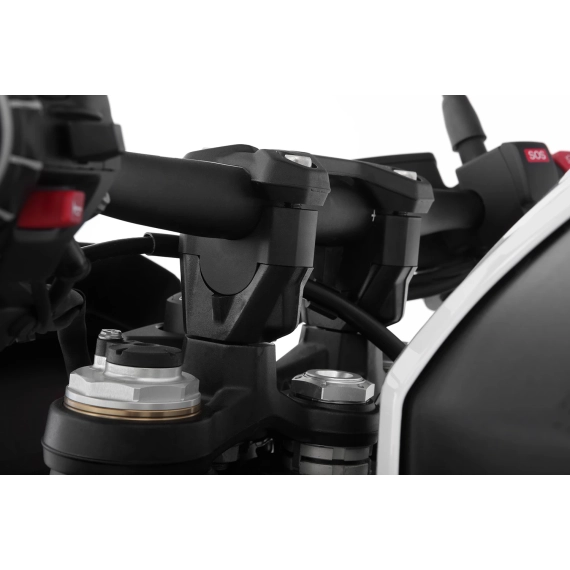 Wunderlich »SPORTERGO« handlebar riser - 25mm - black