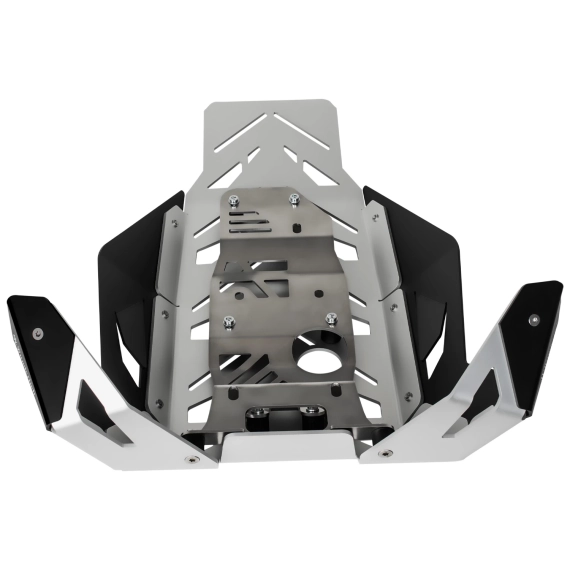 Wunderlich Engine protection plates »EXTREME« - black-silver