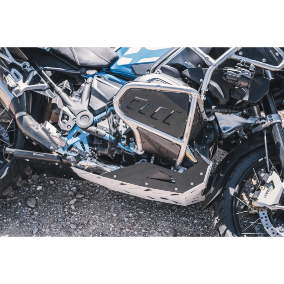 Wunderlich Engine protection plates »EXTREME« - black-silver