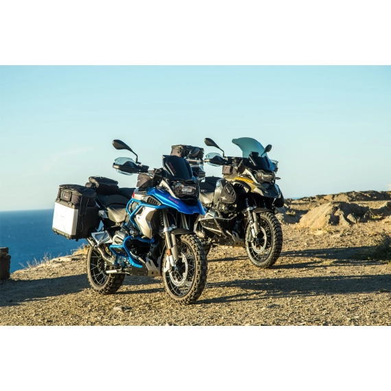 Wunderlich Engine protection plates »EXTREME« - black-silver