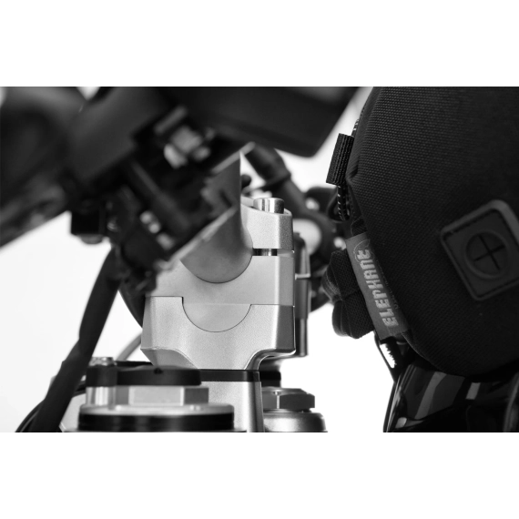 Wunderlich Handlebar risers »SPORTERGO« - 20mm - silver