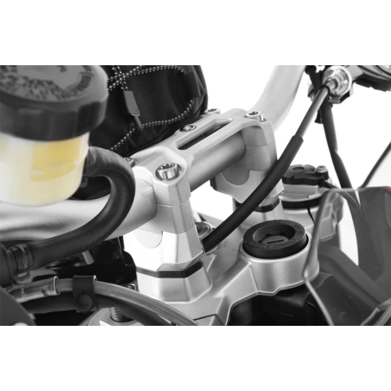 Wunderlich Handlebar risers »SPORTERGO« - 20mm - silver