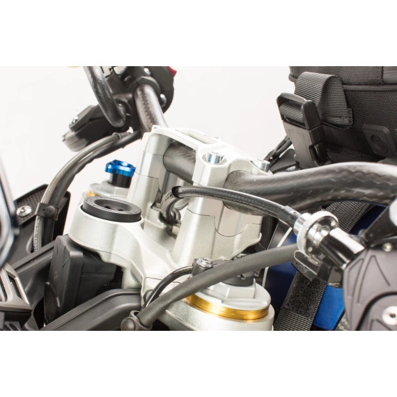 Wunderlich Handlebar risers »SPORTERGO« - silver