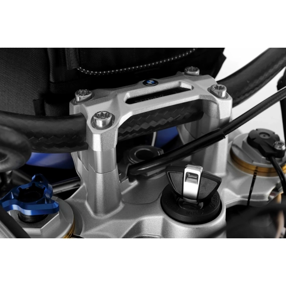 Wunderlich Handlebar risers »SPORTERGO« - silver