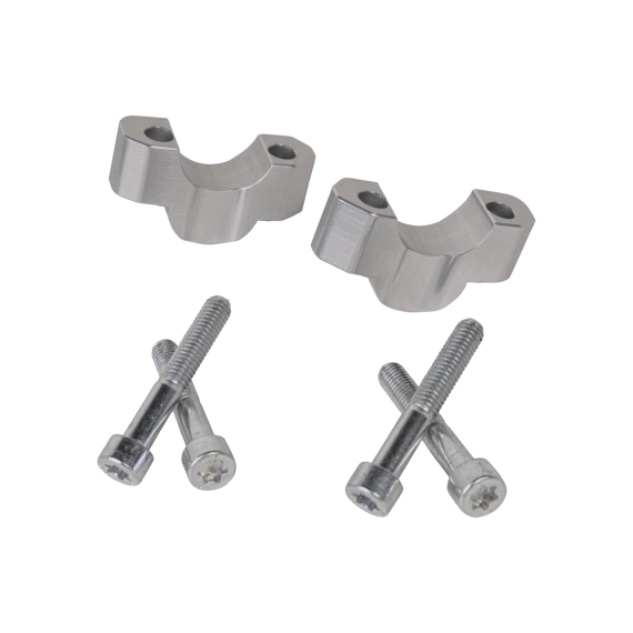 Wunderlich Handlebar risers »SPORTERGO« - silver