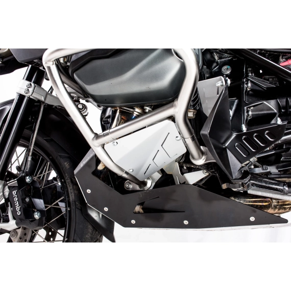 Wunderlich rock guard set for original BMW crash bars. - silver