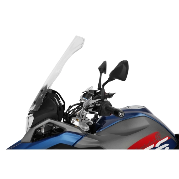 Wunderlich windshield »MARATHON« - For models with original board socket - clear