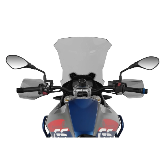 Wunderlich windshield »MARATHON« - For models with original board socket - smoked grey