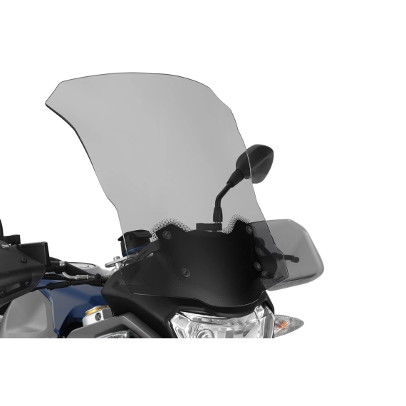 Wunderlich windshield »MARATHON« - For models with original board socket - smoked grey