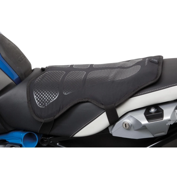 Heated seat pad with »CoolWarm« USB connection - black