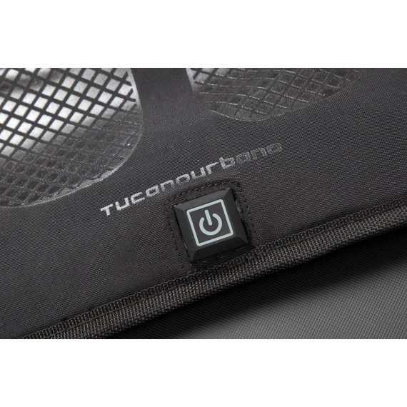 Heated seat pad with »CoolWarm« USB connection - black