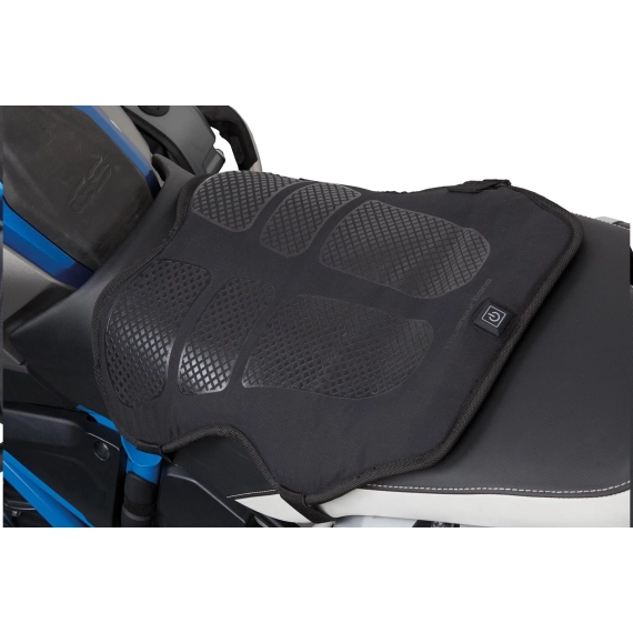 Heated seat pad with »CoolWarm« USB connection - black