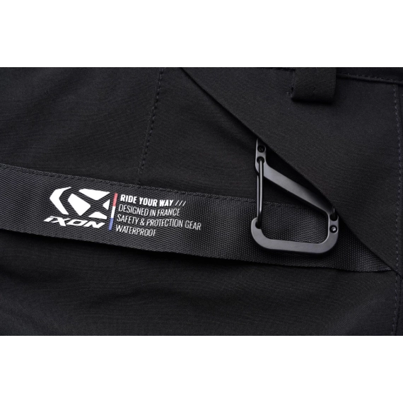 Ixon Akro MC Bukse Sort XDRY 3L laminert Urban Touring