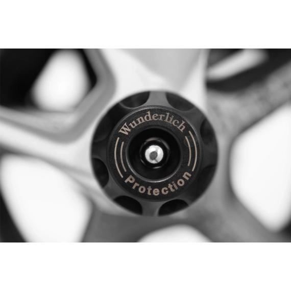 Wunderlich “DOUBLESHOCK” axle protection pads - front - black