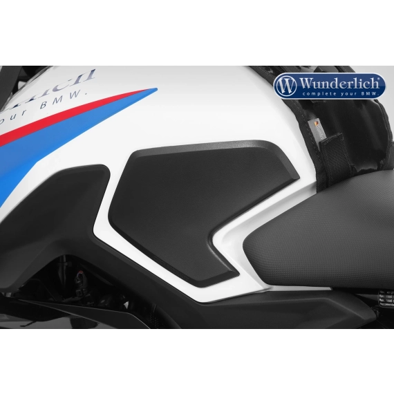 Wunderlich 2-part tank pad set - black