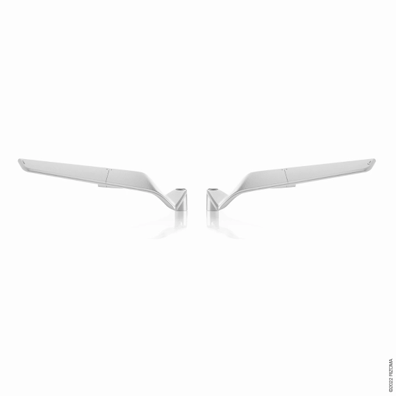 Stealth Naked mirror Sølv